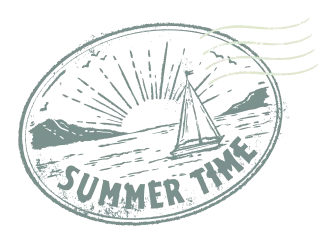 dessin summer time vert