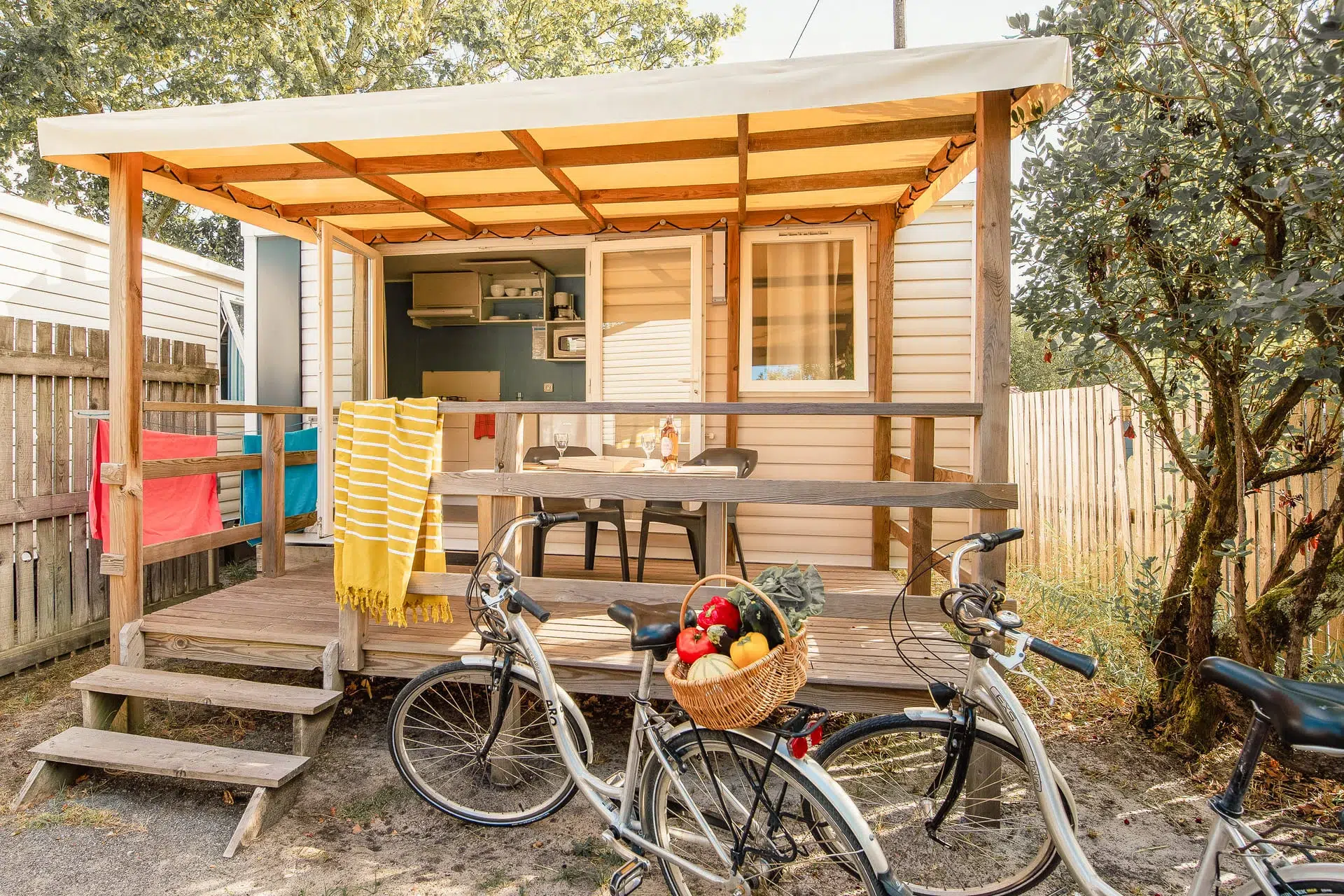 location mobil home a ares