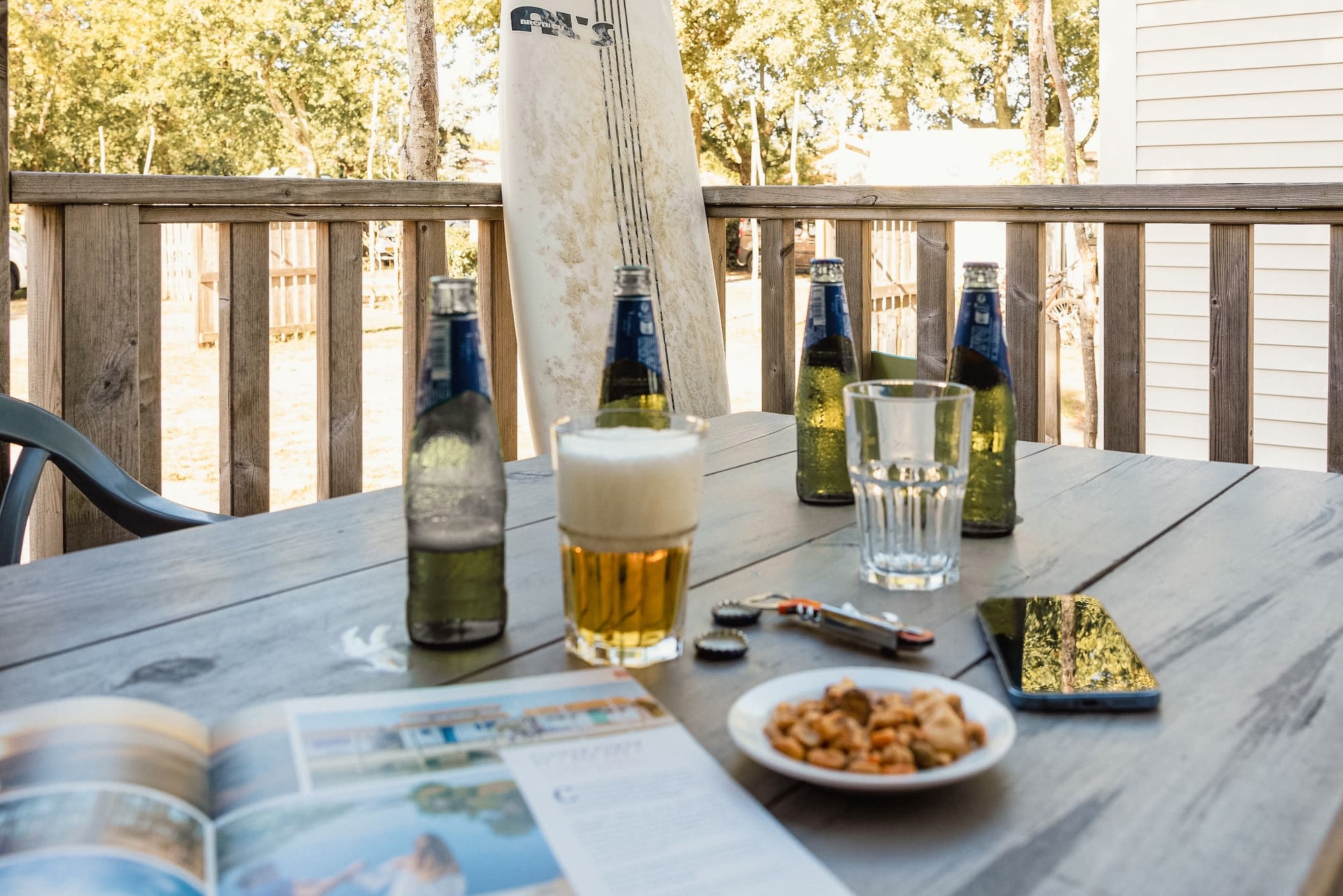 Camping pasteur boisson apéritif snack snacking
