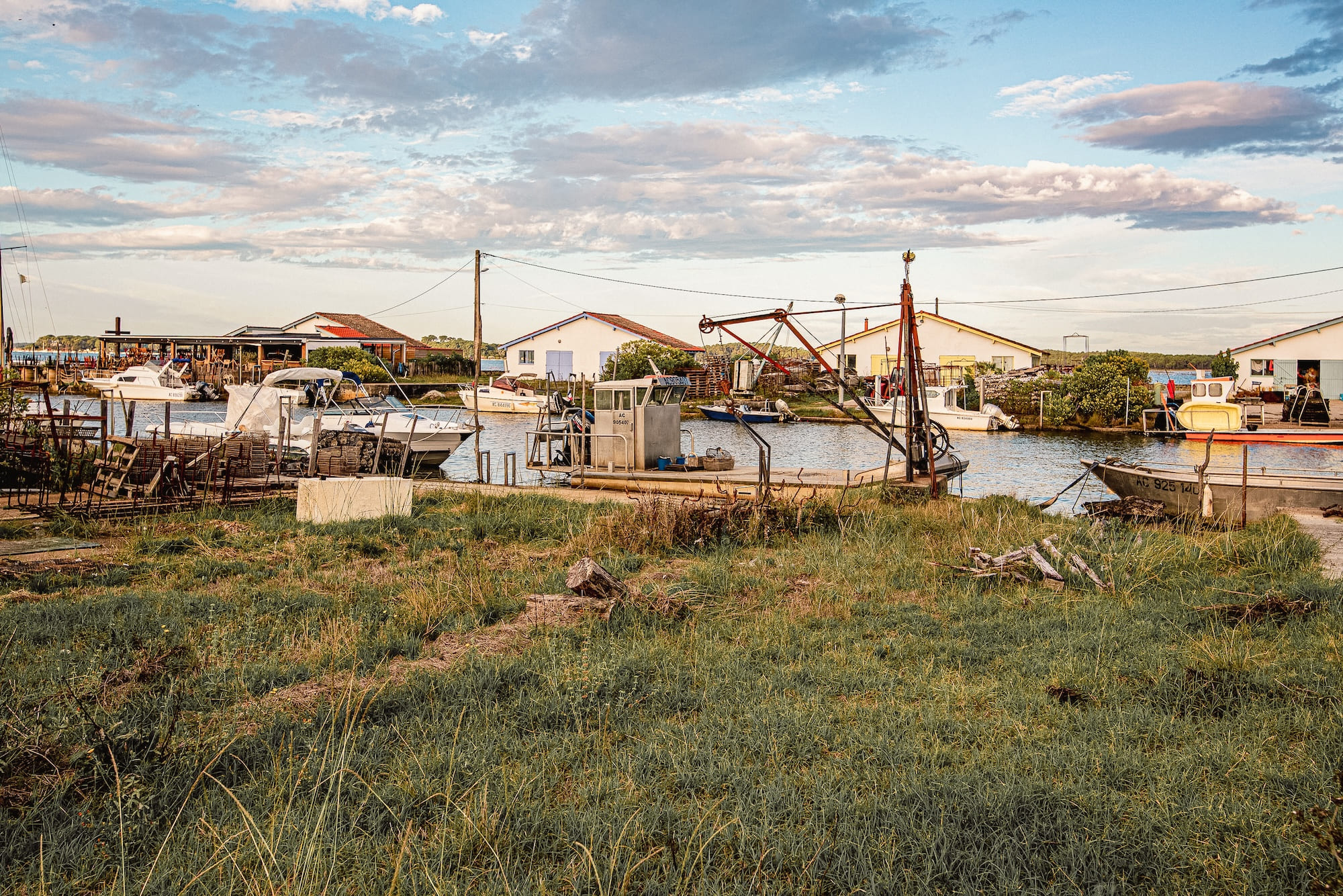 Camping pasteur ostréicole huîtres arès