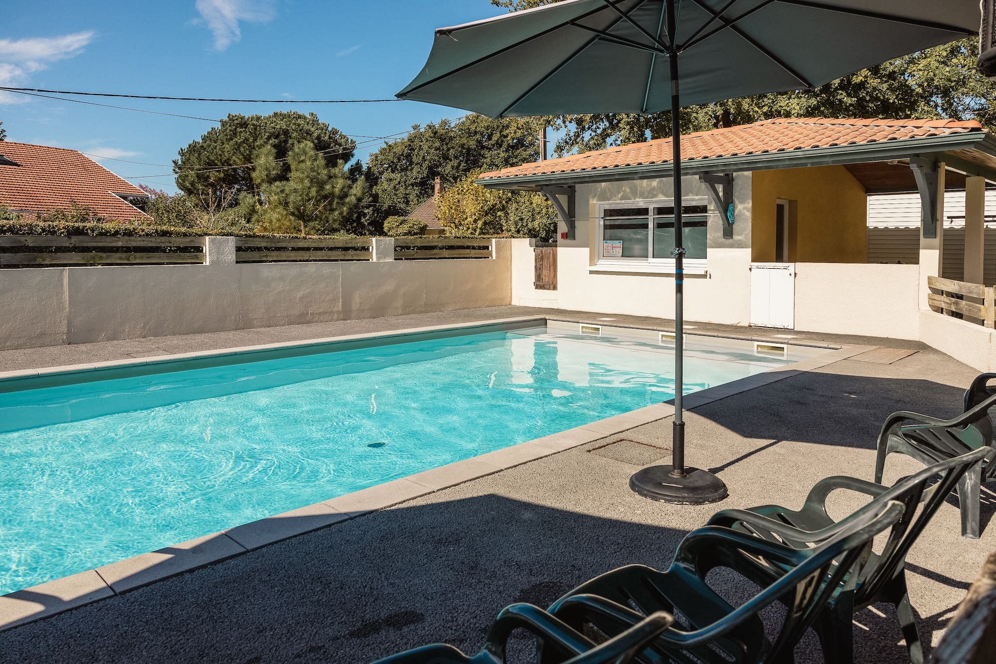 Camping pasteur piscine chauffée détente arès