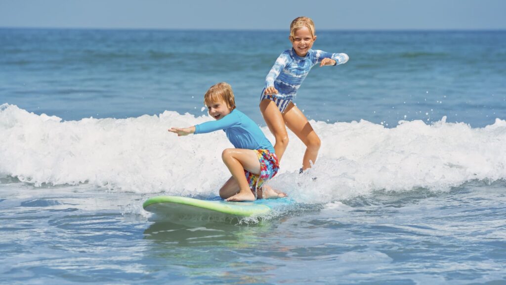 activités sportives enfants arcachon camping pasteur