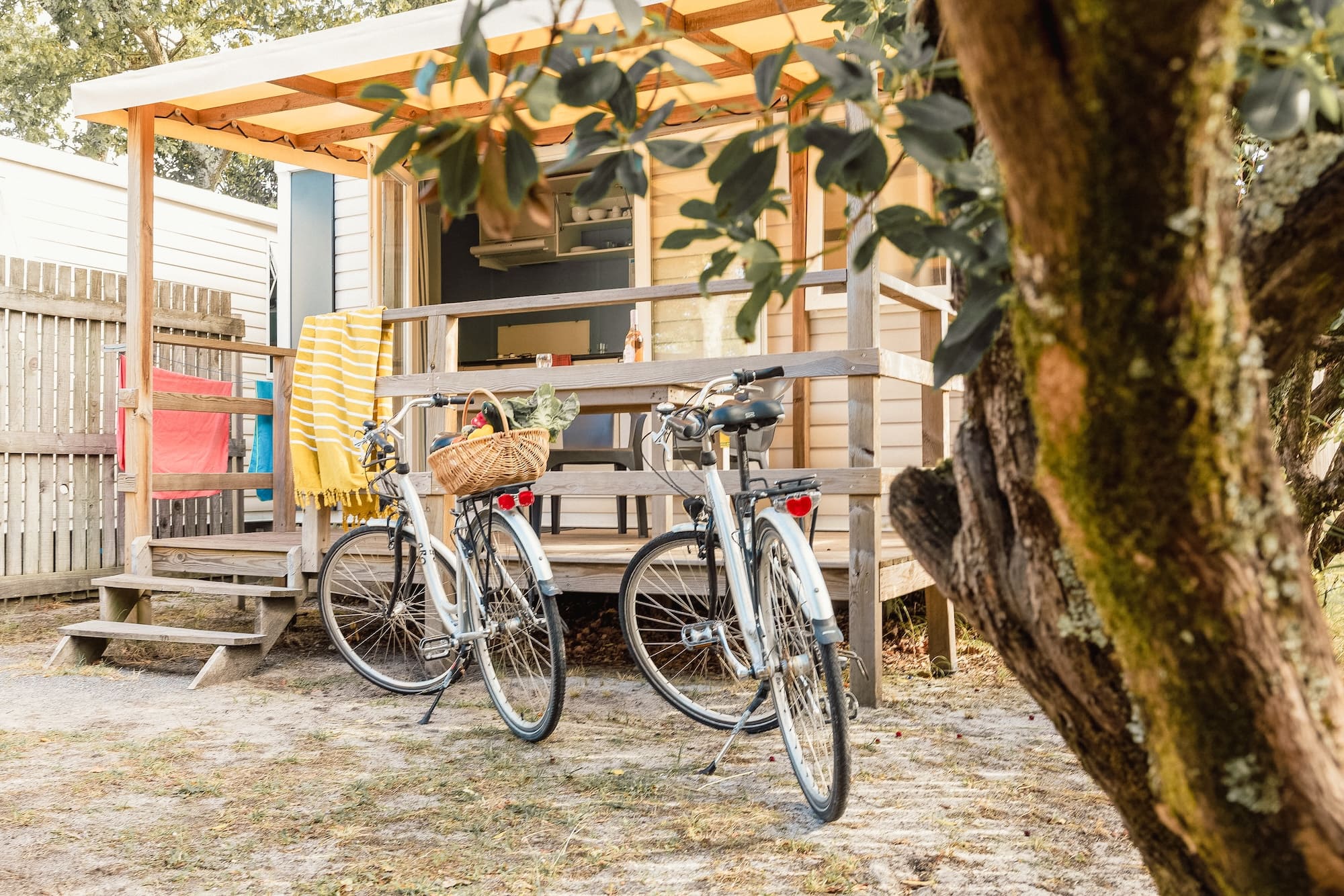 camping le pasteur vélos offre piéton