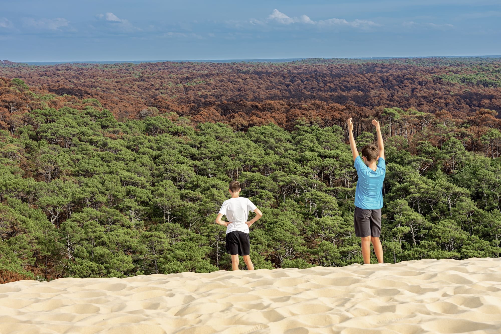 dune du pilat pyla camping pasteur activités famille
