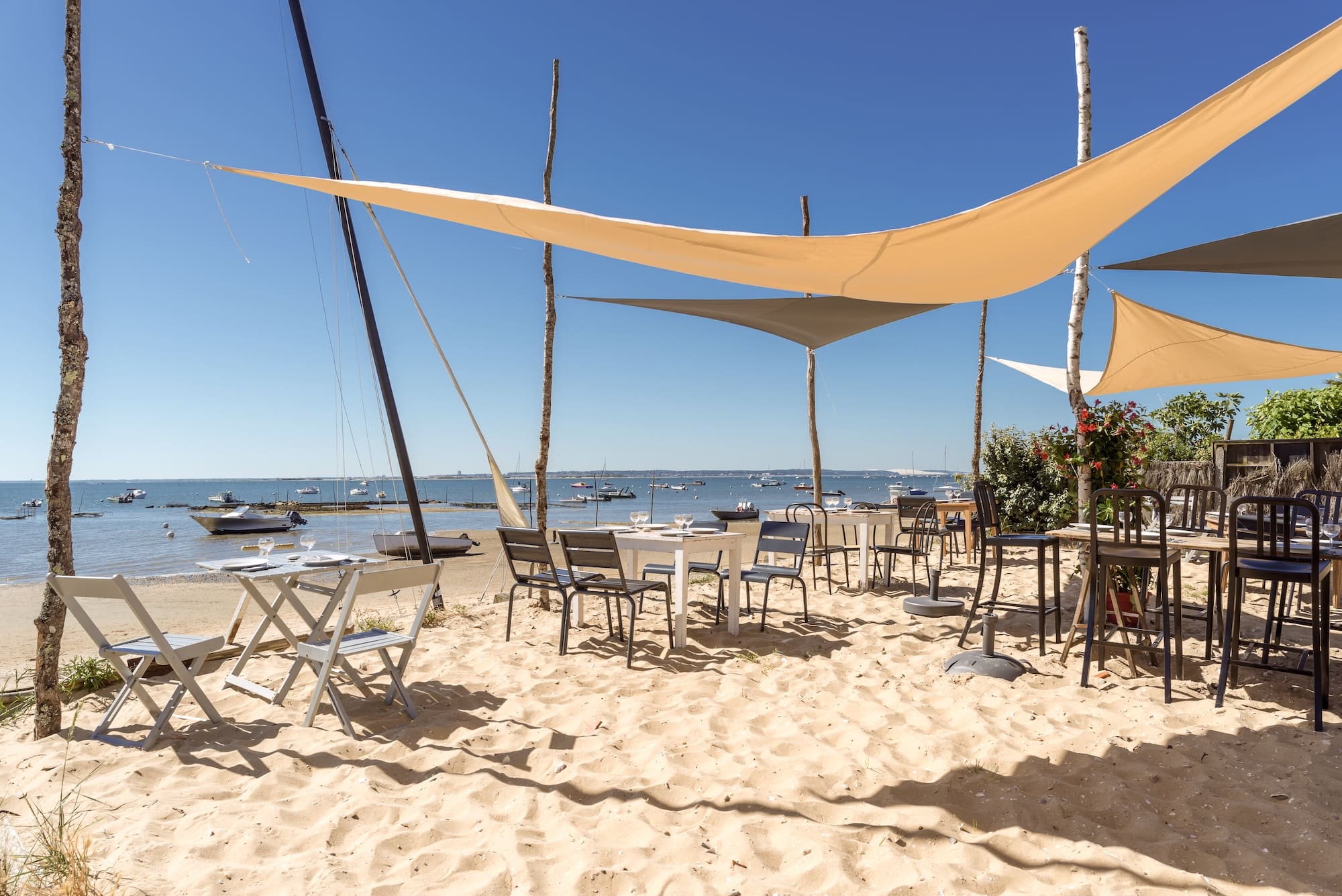 ferret pyla tables restaurant gastronomie camping pasteur